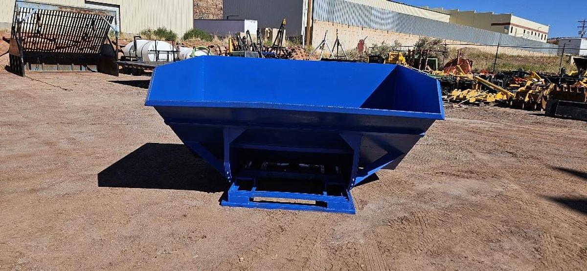 Used 8' Self Dumping Hopper