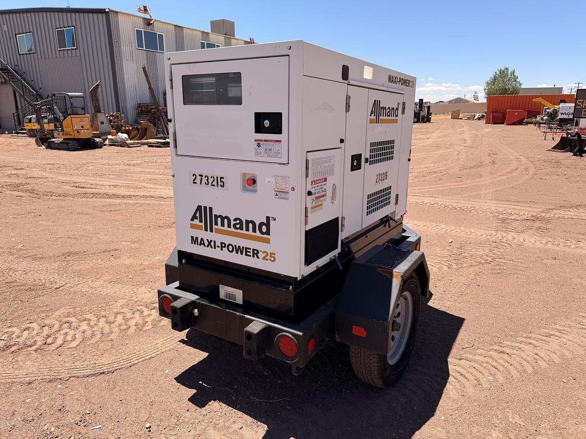 Used 2019 Allmand 25 KVA/30 kW Generator