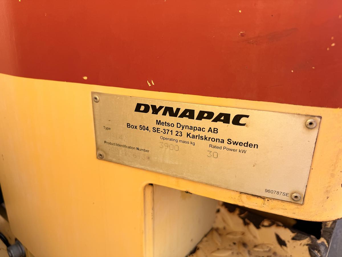 Used 2003 Dynapac Double Drum Roller