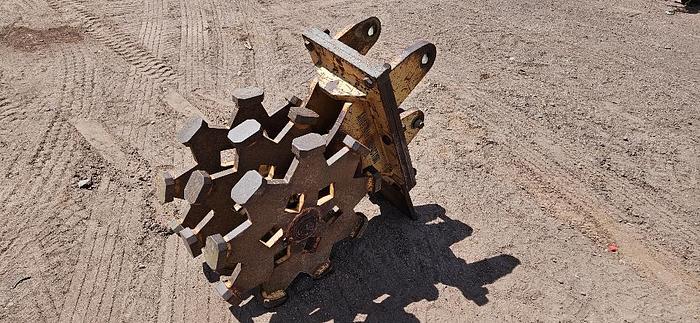 Used 18 inch Backhoe Compaction Wheel