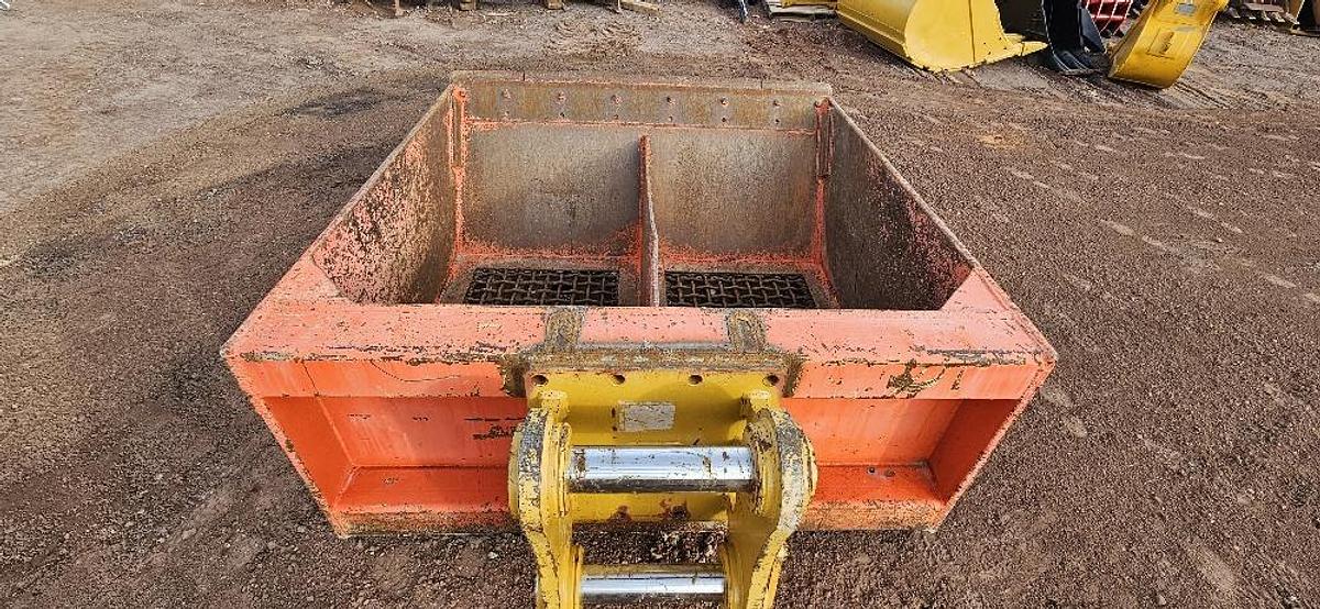 Used 73" Excavator Screening Bucket