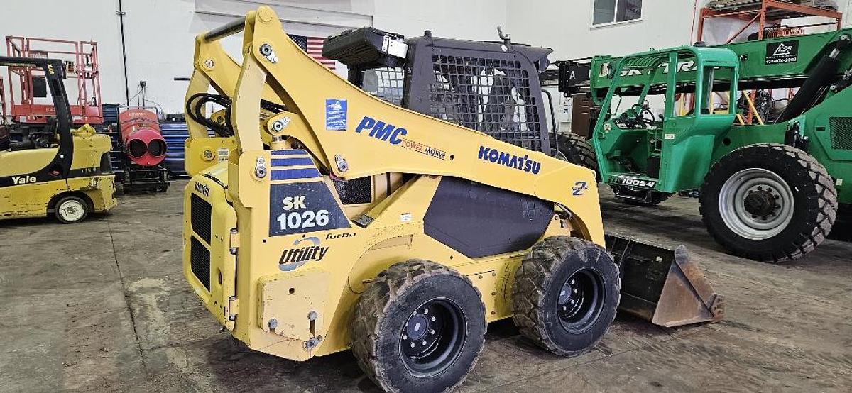 Used 2007 Komatsu SK1026 Skid Steer