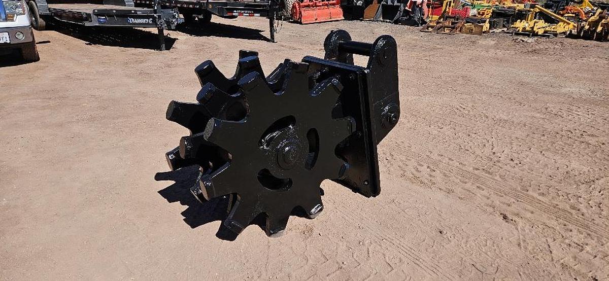 Used 24" Excavator Compaction Wheel