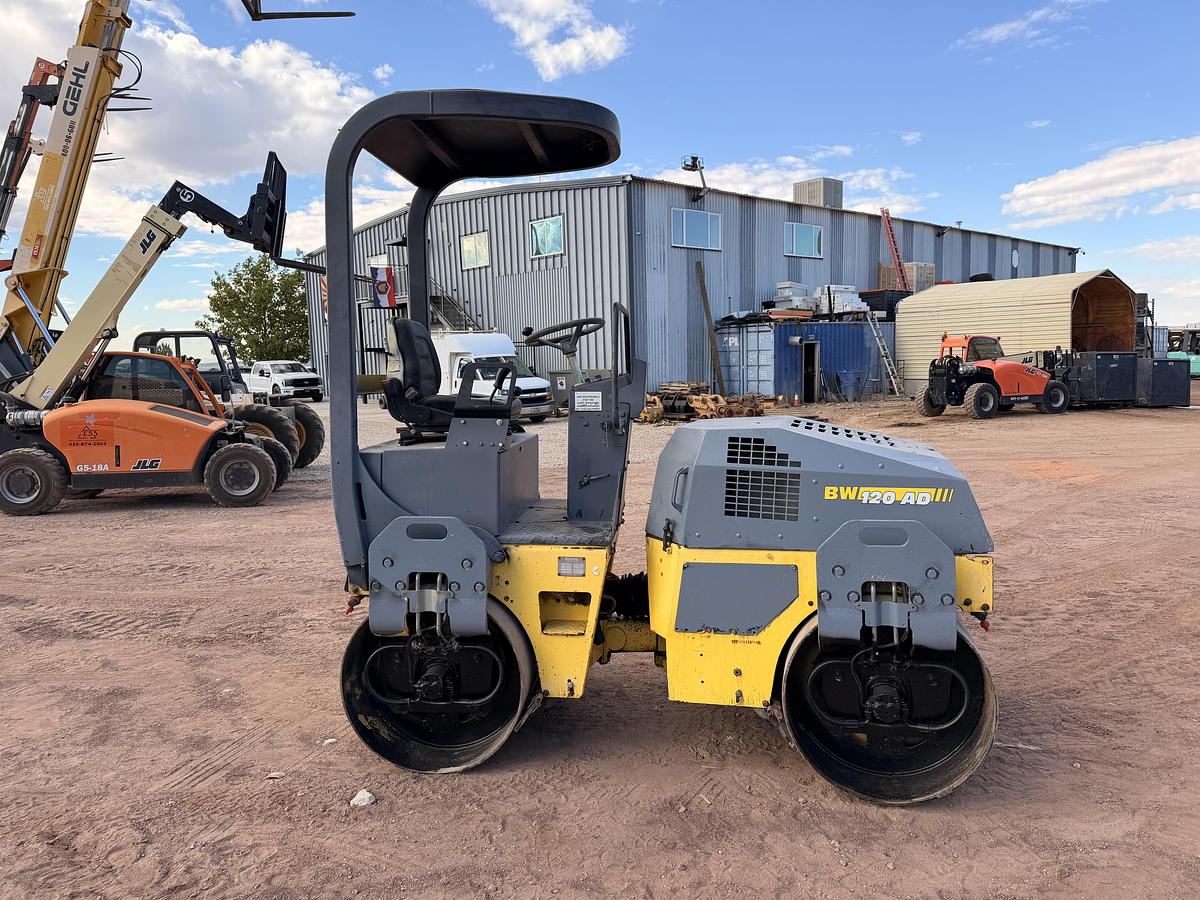 Used 2004 48" Bomag Double Drum Roller