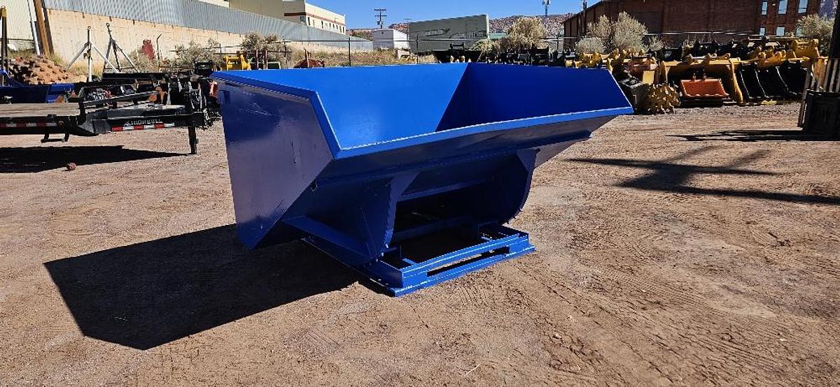 Used 8' Self Dumping Hopper