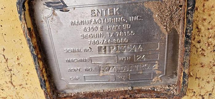 Used 24" Excavator Compaction Wheel