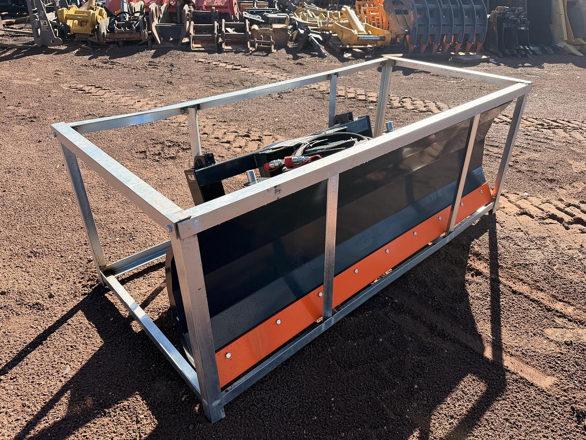 84" Skid Steer Snow Pusher