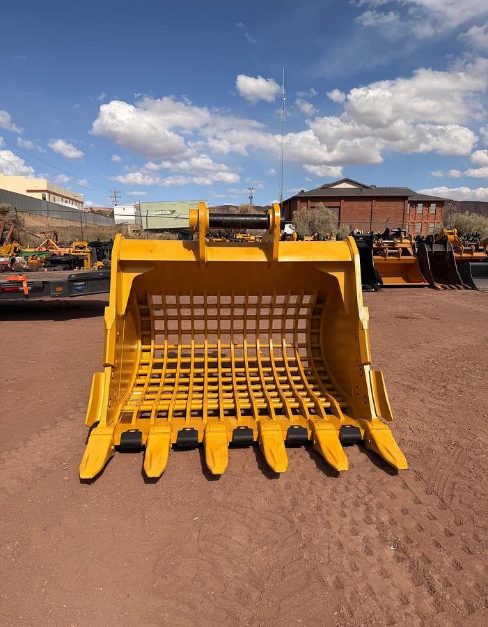 78" Excavator Skeleton Bucket With Teeth