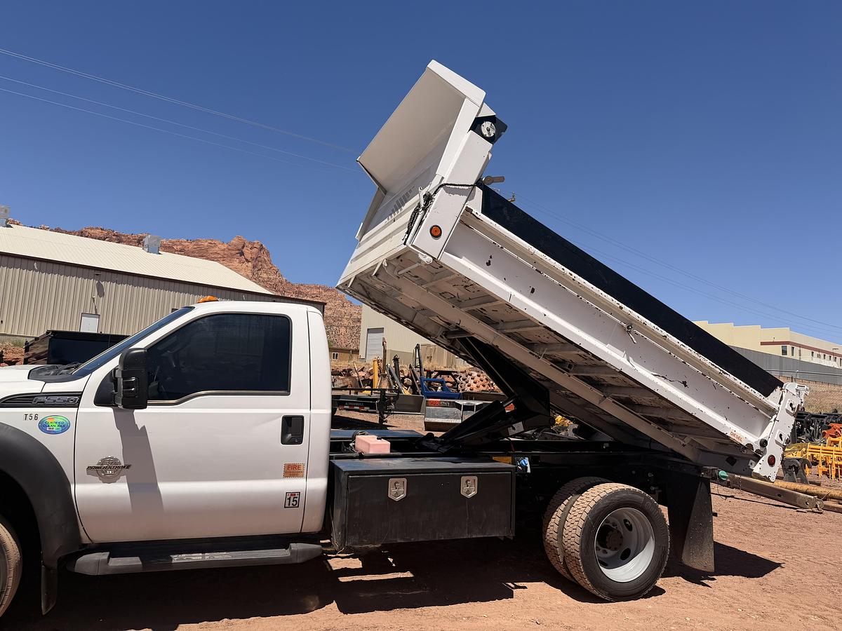 Used 2015 Ford F-550 Dump Truck