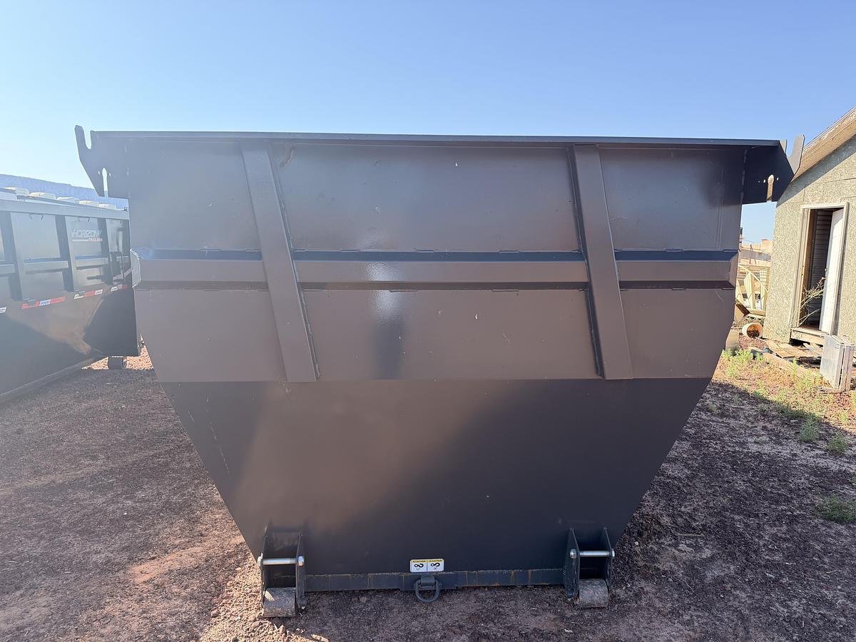 Roll-Off Dumpster-Gray