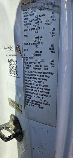 Used 2012 Ford F 750 Dump Truck