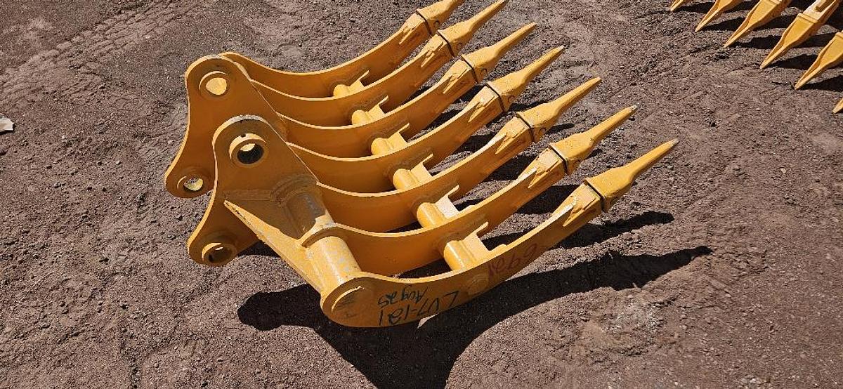 Used 32" Mini Excavator Rake