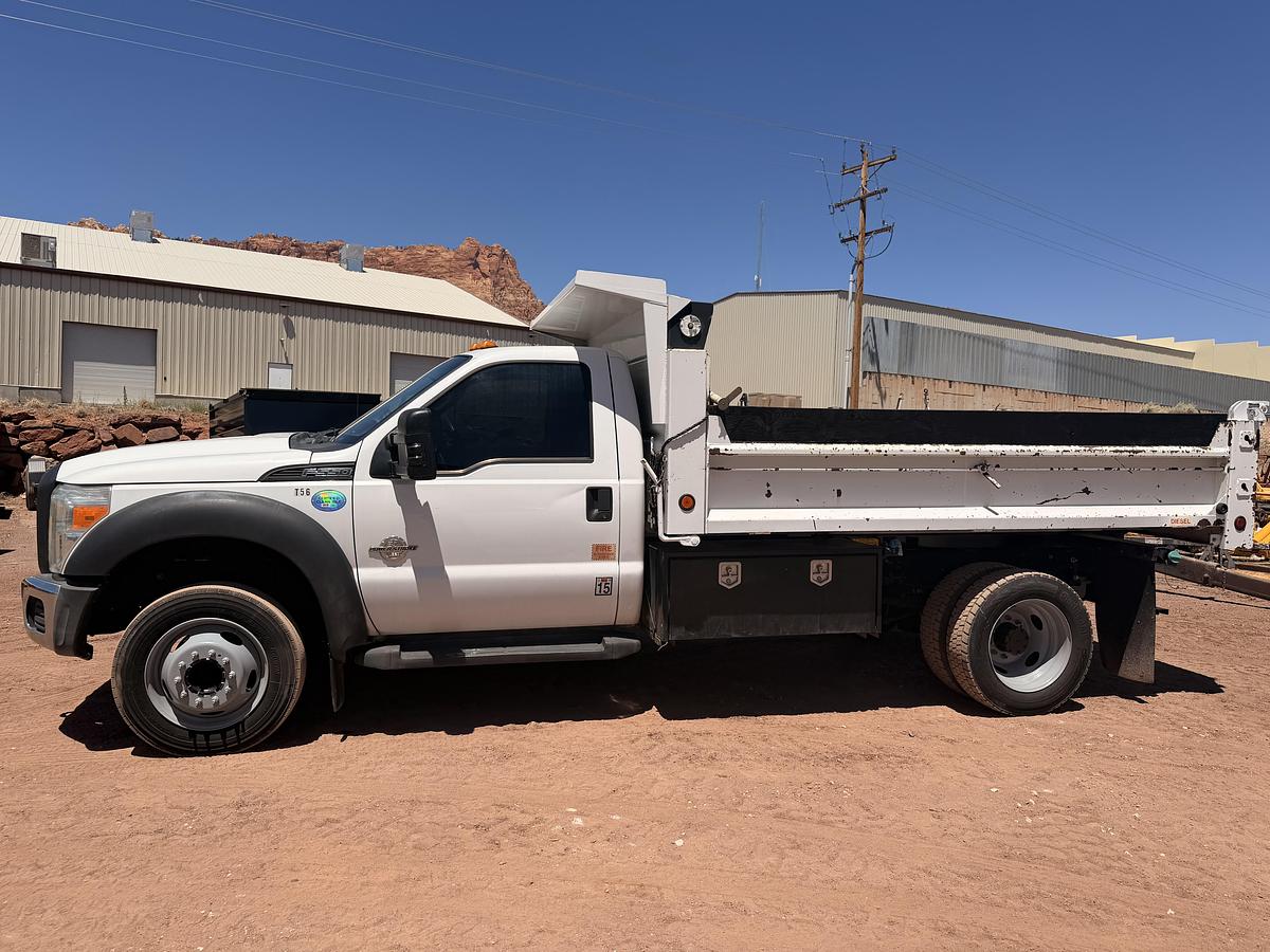 Used 2015 Ford F-550 Dump Truck