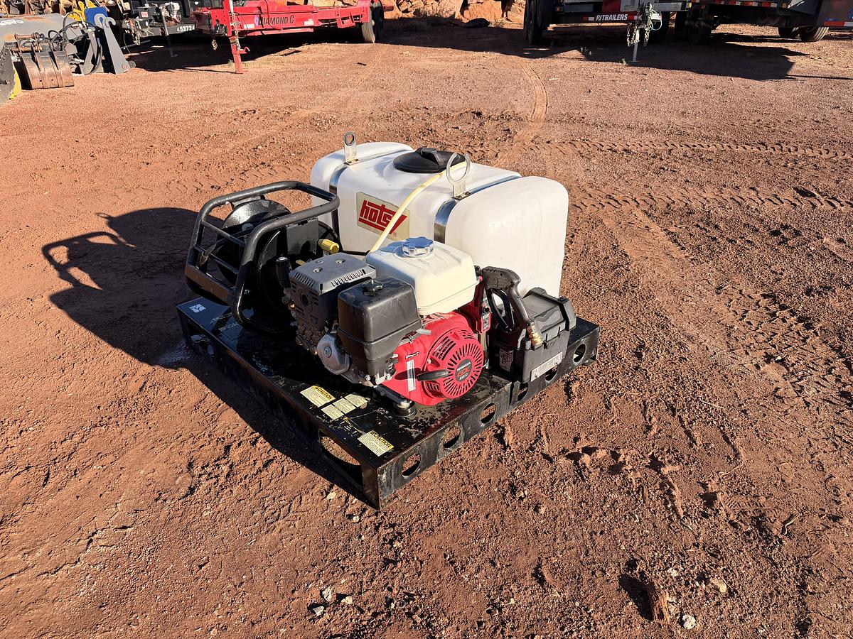Used Hotsy Skid-Mounted Pressure Washer