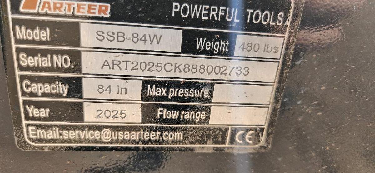 NEW!! 84" Skid Steer Skeleton Bucket