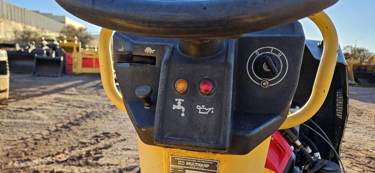 Used 2018 Multiquip Vibratory Double Drum Roller Compactor