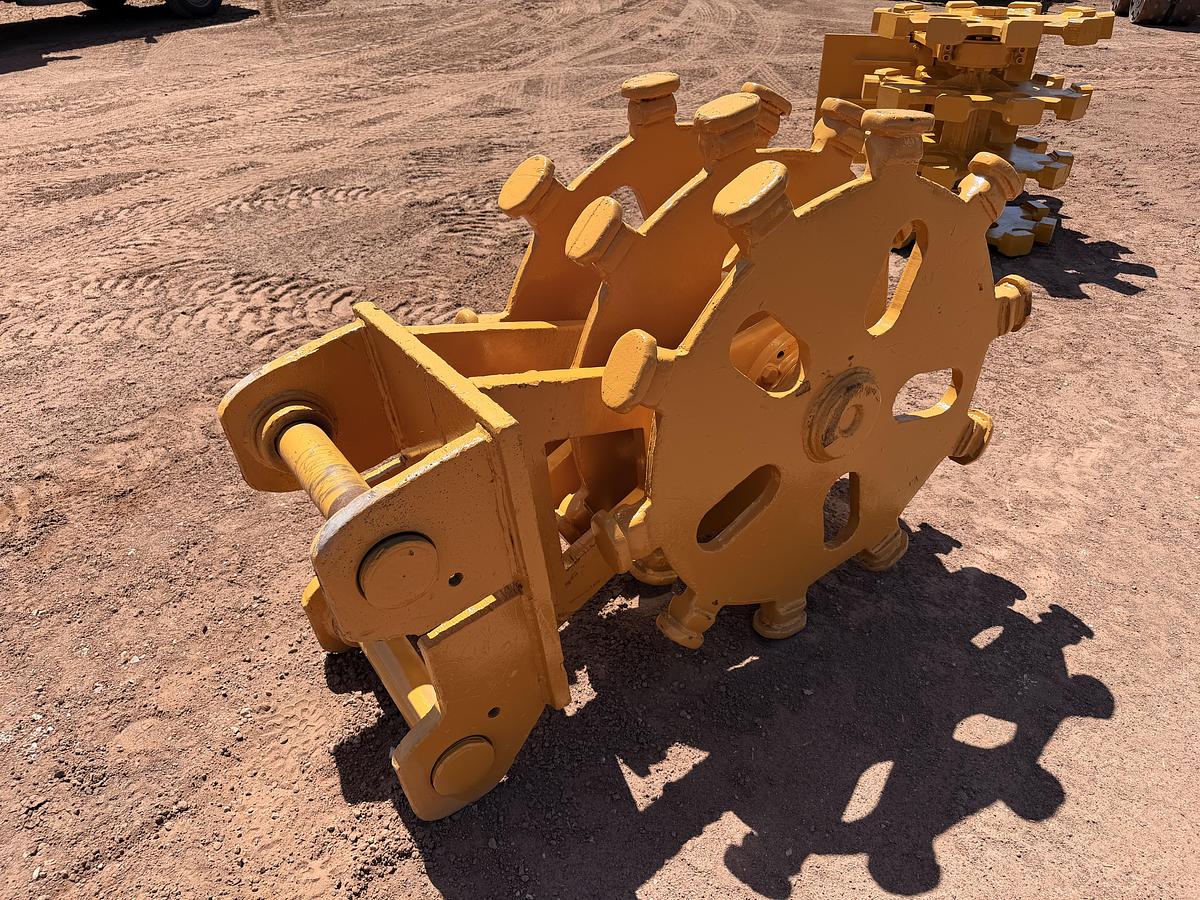 Used 24" Excavator Compaction Wheel