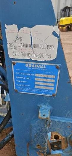 Used Gradall Forklift Panel Handler