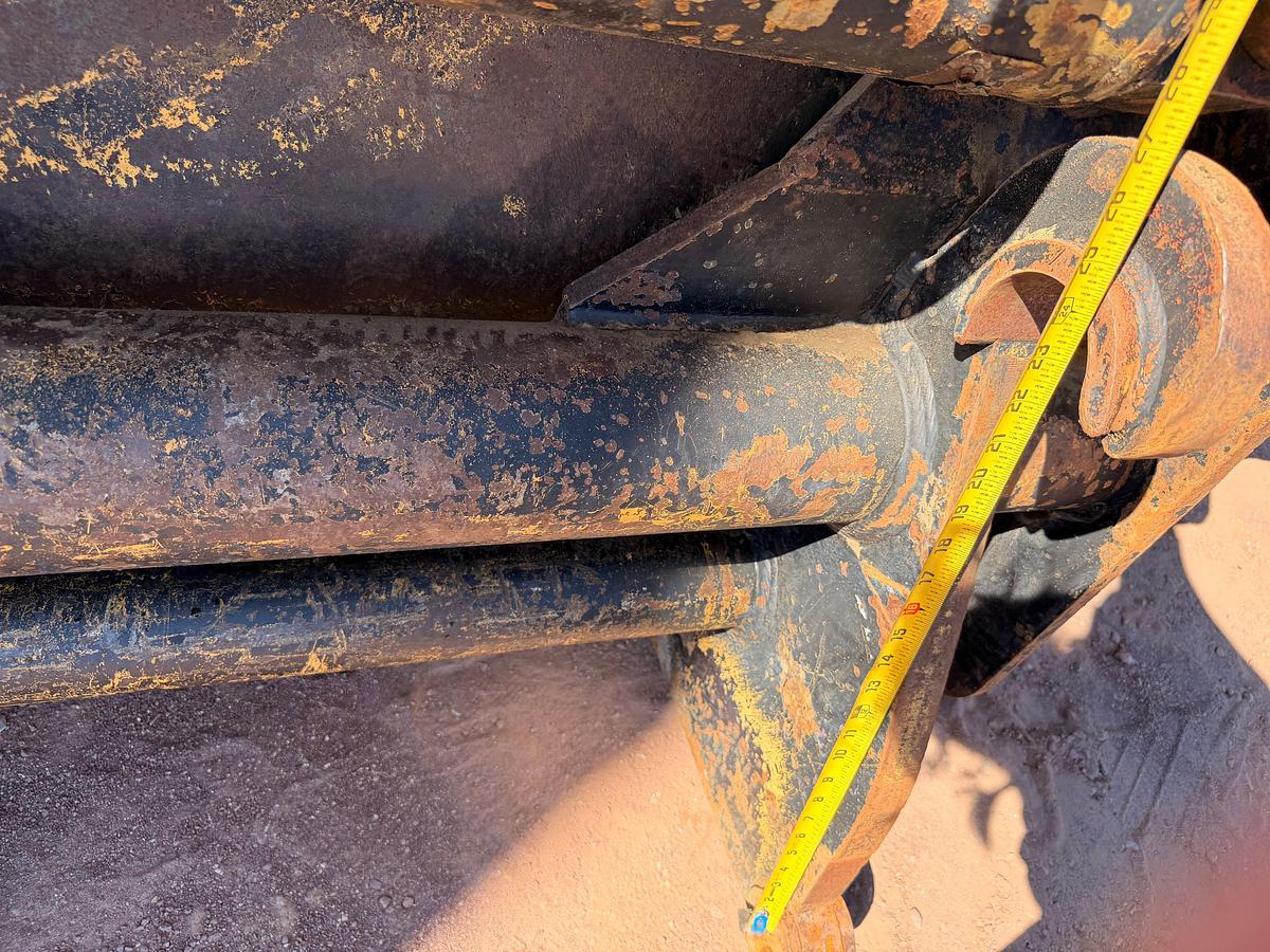 Used 10ft Loader Side Dump Bucket