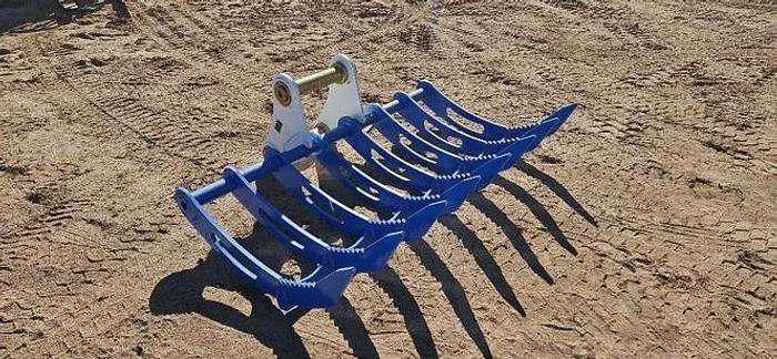 71" Excavator Rake