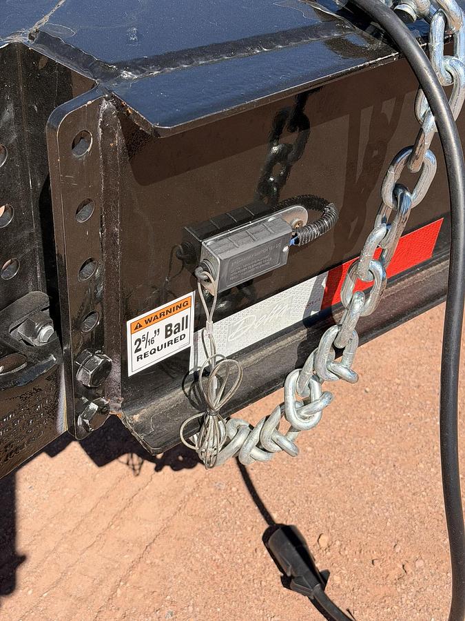 Used Delta Tilt Deck Equipment Trailer