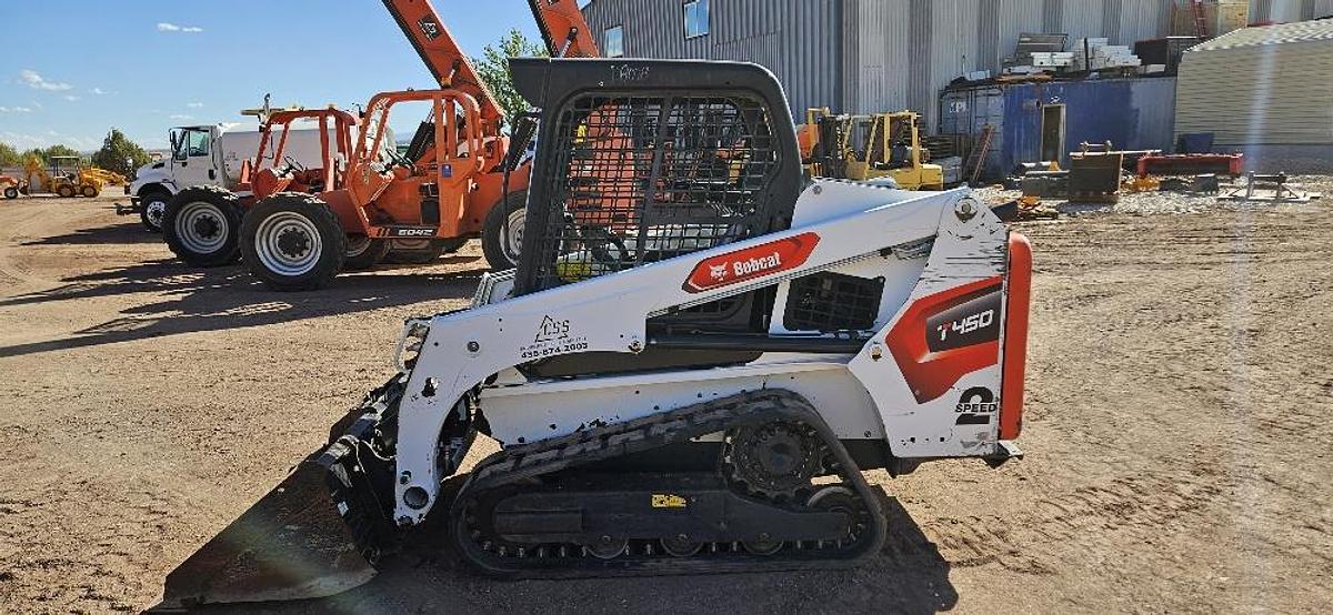 Used 2021 Bobcat T450 Skid Steer