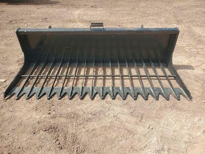 76" Skid Steer Skeleton Bucket