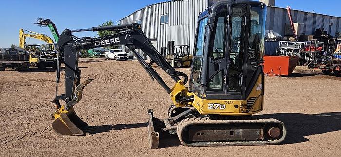 Used 2010 John Deere 27D Mini Excavator