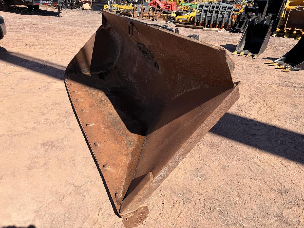 Used 10ft Loader Side Dump Bucket