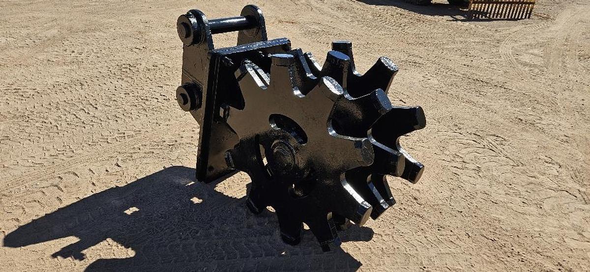 Used 24" Excavator Compaction Wheel