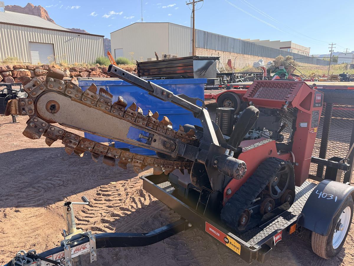 Used Walk-Behind Trencher