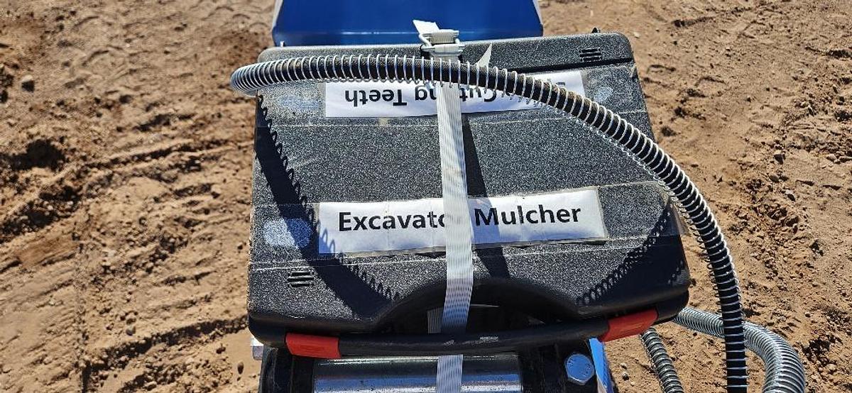 Used Mini Excavator Mulcher