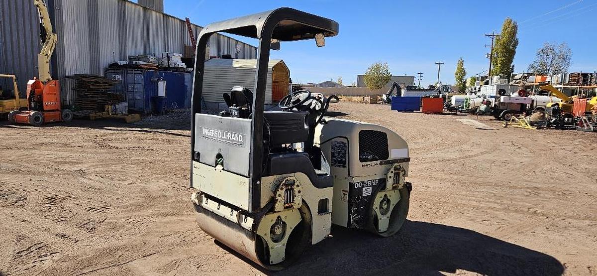 Used Ingersoll Rand DD-28 HF Double Drum Roller Compactor