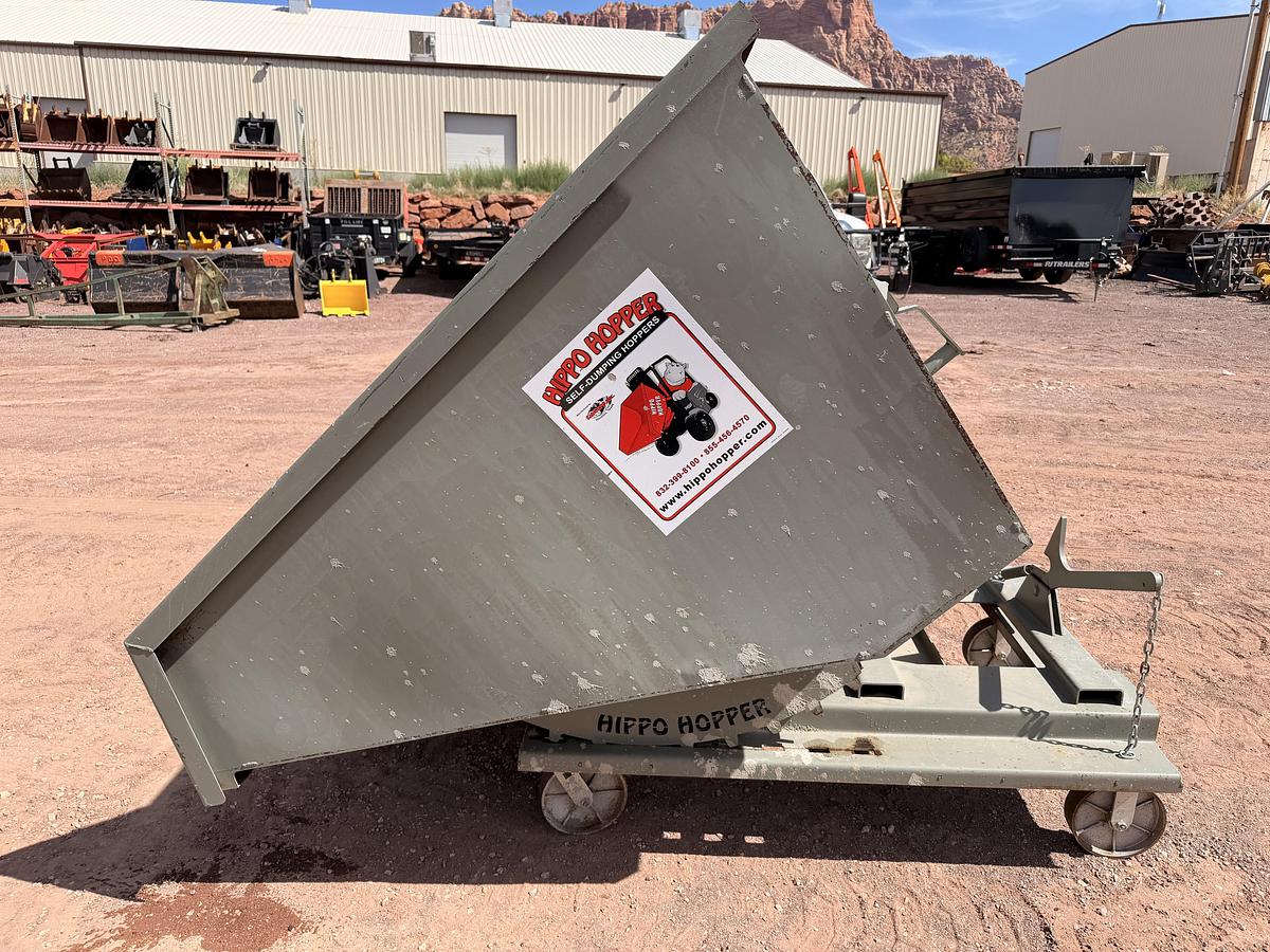 Used Forklift Dump Bin