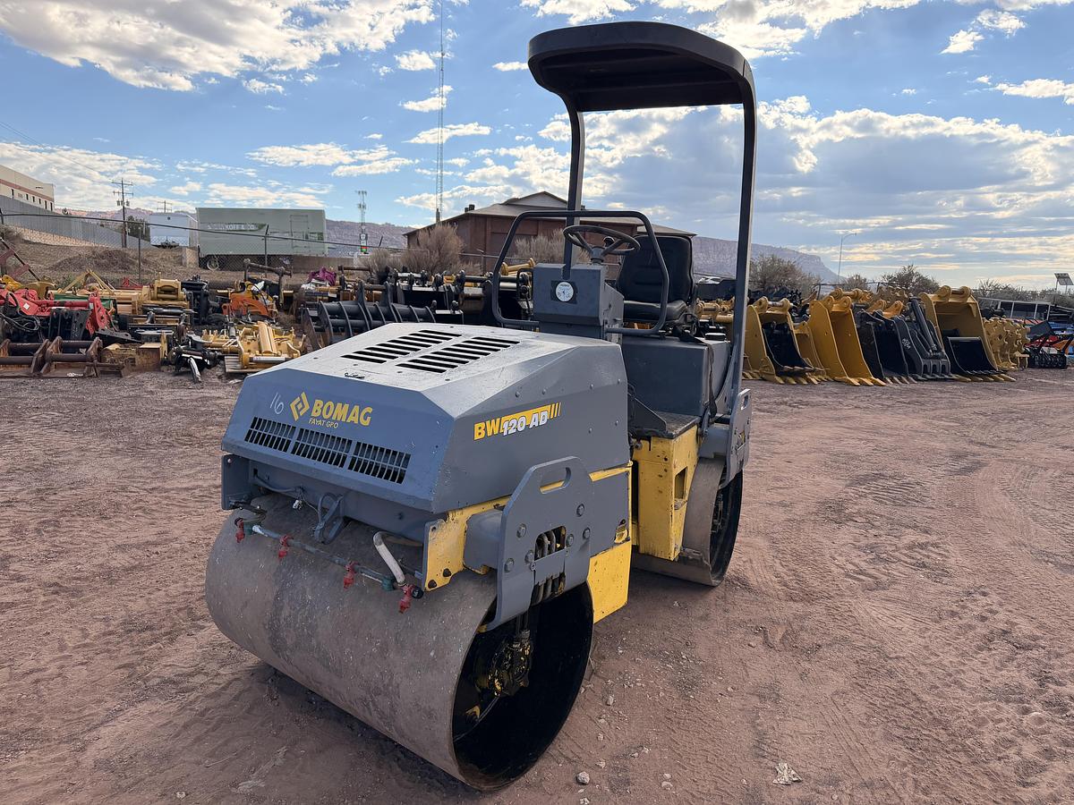 Used 2004 48" Bomag Double Drum Roller