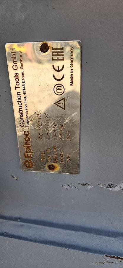 Used Hydraulic Excavator Hammer