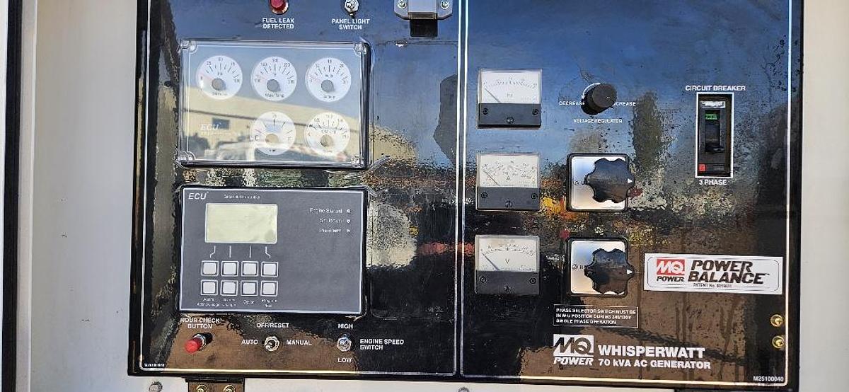 Used 2017 Whisper Whatt DH-07501 Generator