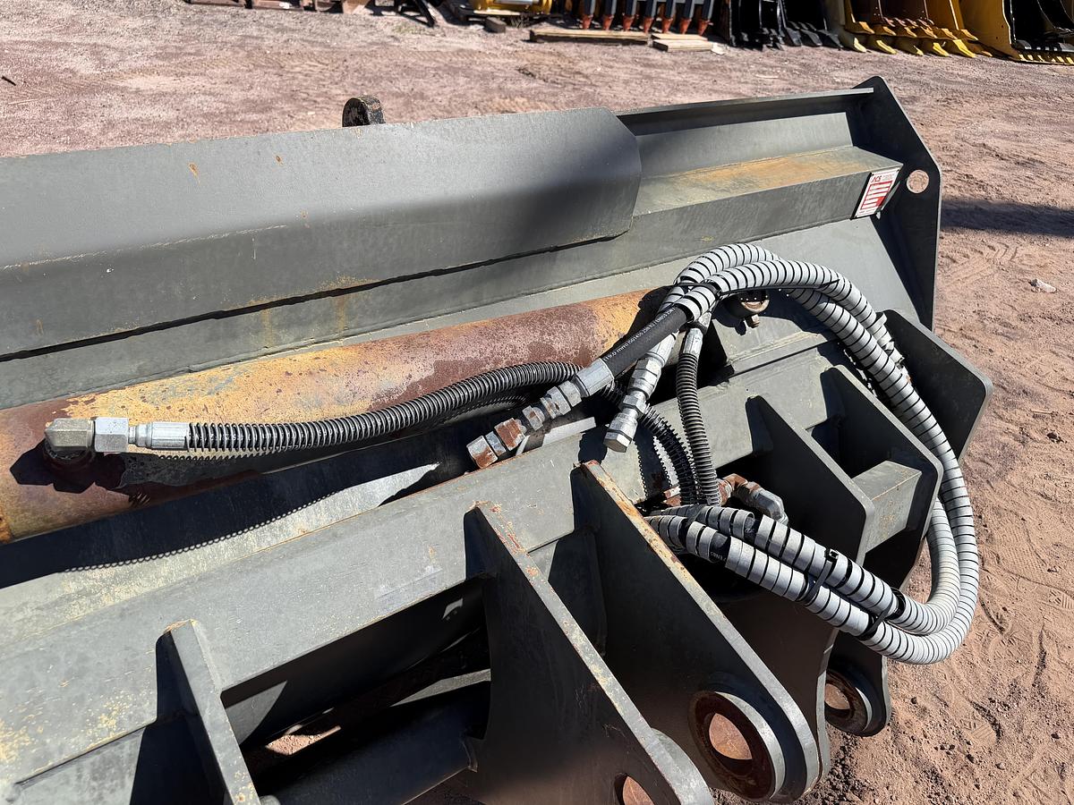 Used 9ft Loader Side Dump Bucket