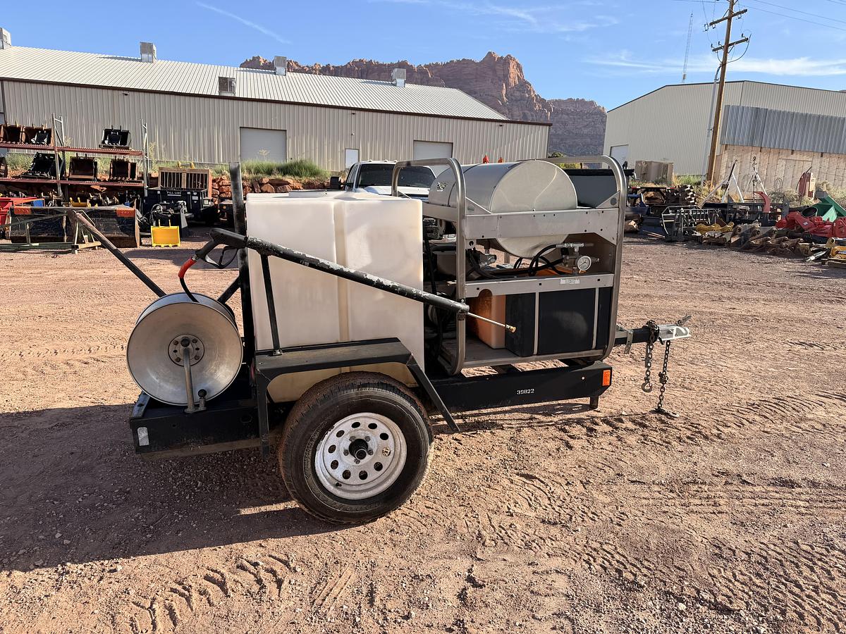 Used Hot Water Pressure Washer Trailer