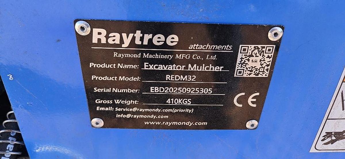 Used Mini Excavator Mulcher