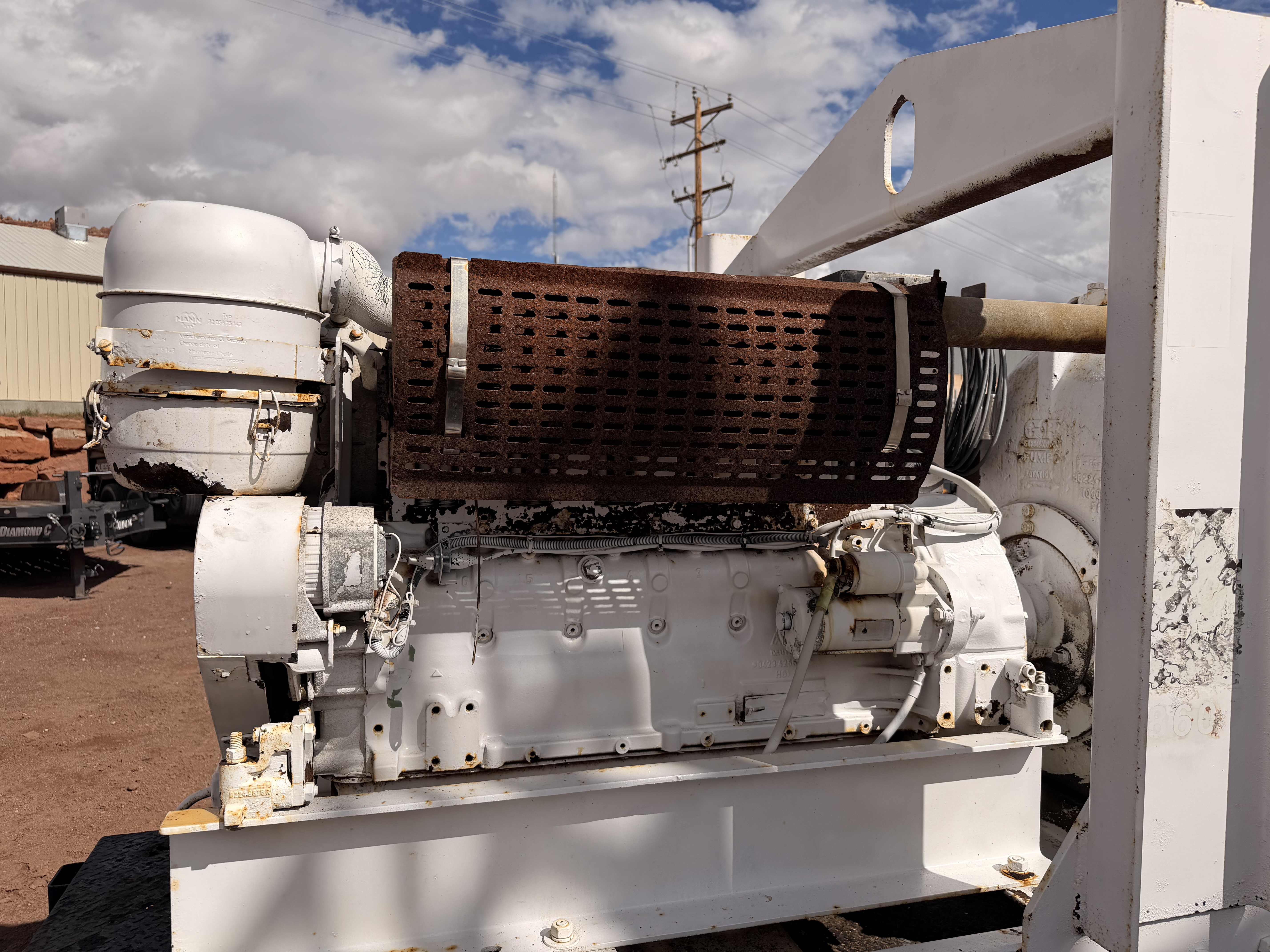 Used 2007 Gorman Rupp Pump Trailer