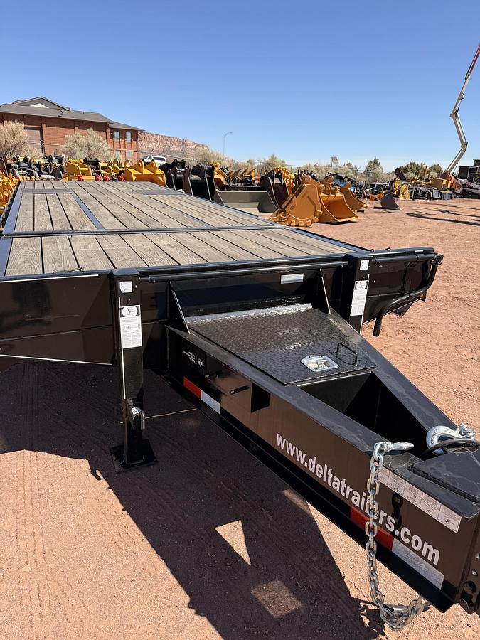 Used Delta Tilt Deck Equipment Trailer