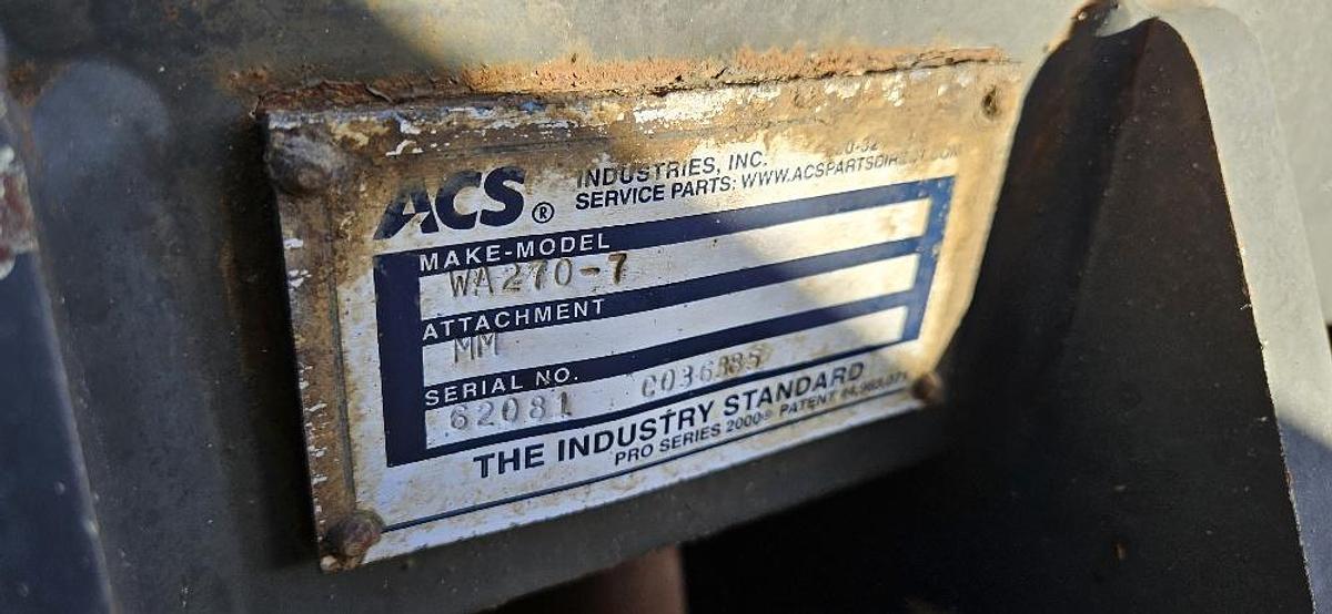 Used 2014 Komatsu WA270-7 Loader | HVAC, Stereo, Ride Control