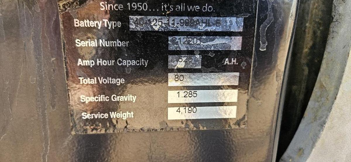 Used Linde RX60-30 Electric Forklift