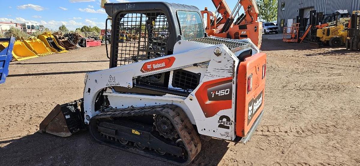 Used 2021 Bobcat T450 Skid Steer