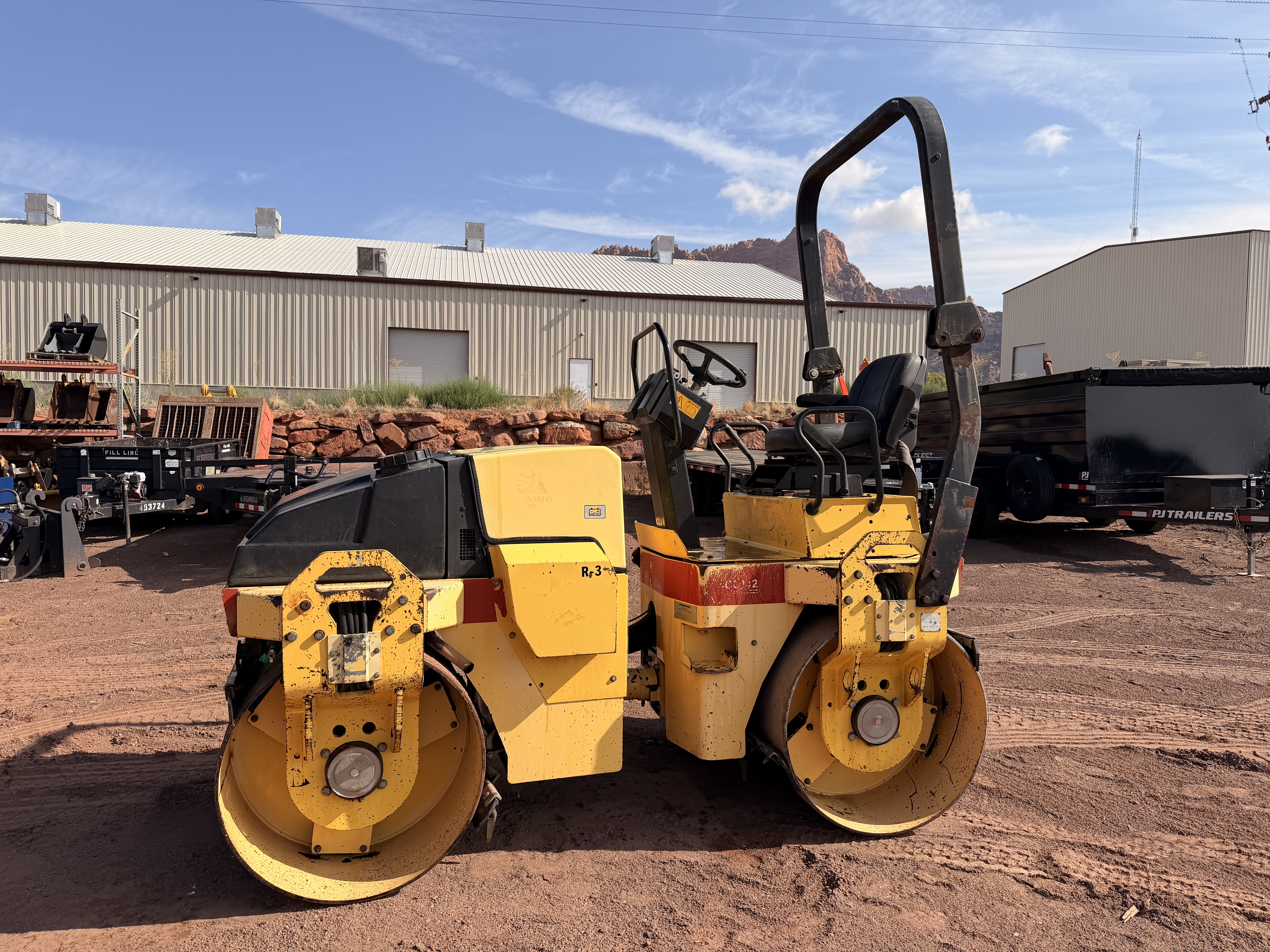 Used 2003 Dynapac Double Drum Roller