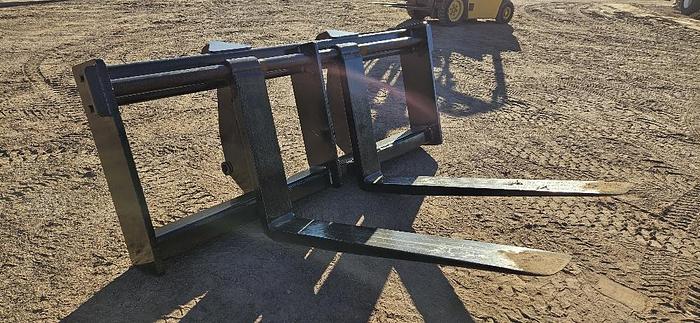 Used 60" Long Cat Loader Forks