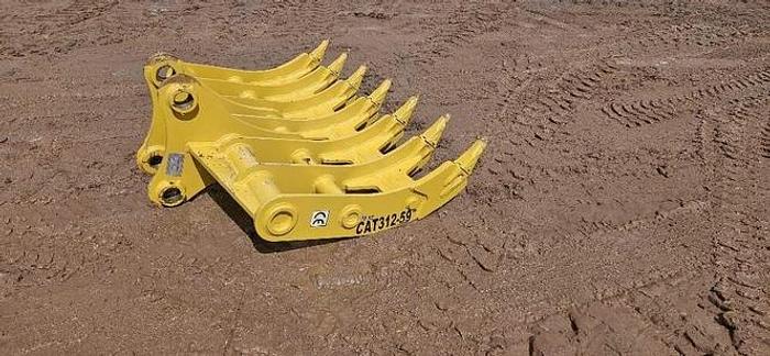 59" Excavator Rake