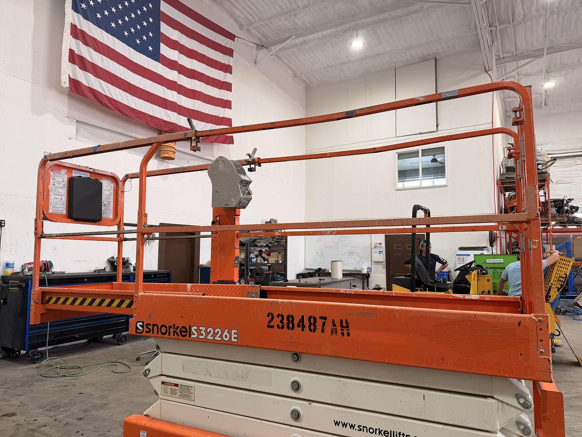 Used 2019 Snorkel S3226E Scissor Lift