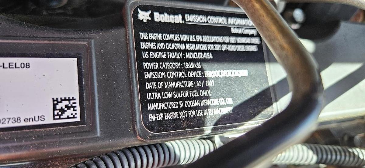 Used 2021 Bobcat T450 Skid Steer